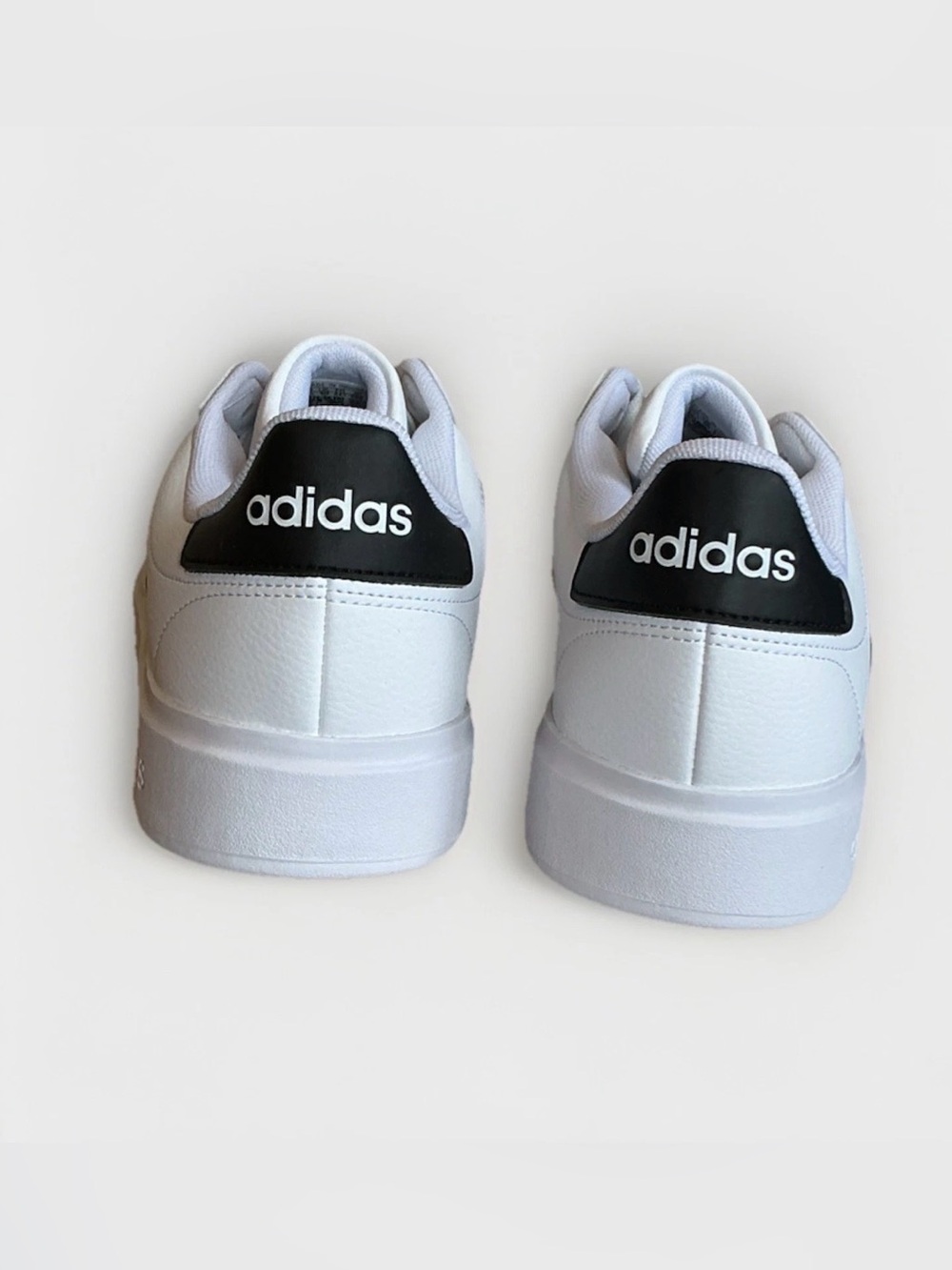Adidas Grand Court Shoes Mens White Black Outdoor GW9195 - Picture 4 of 7